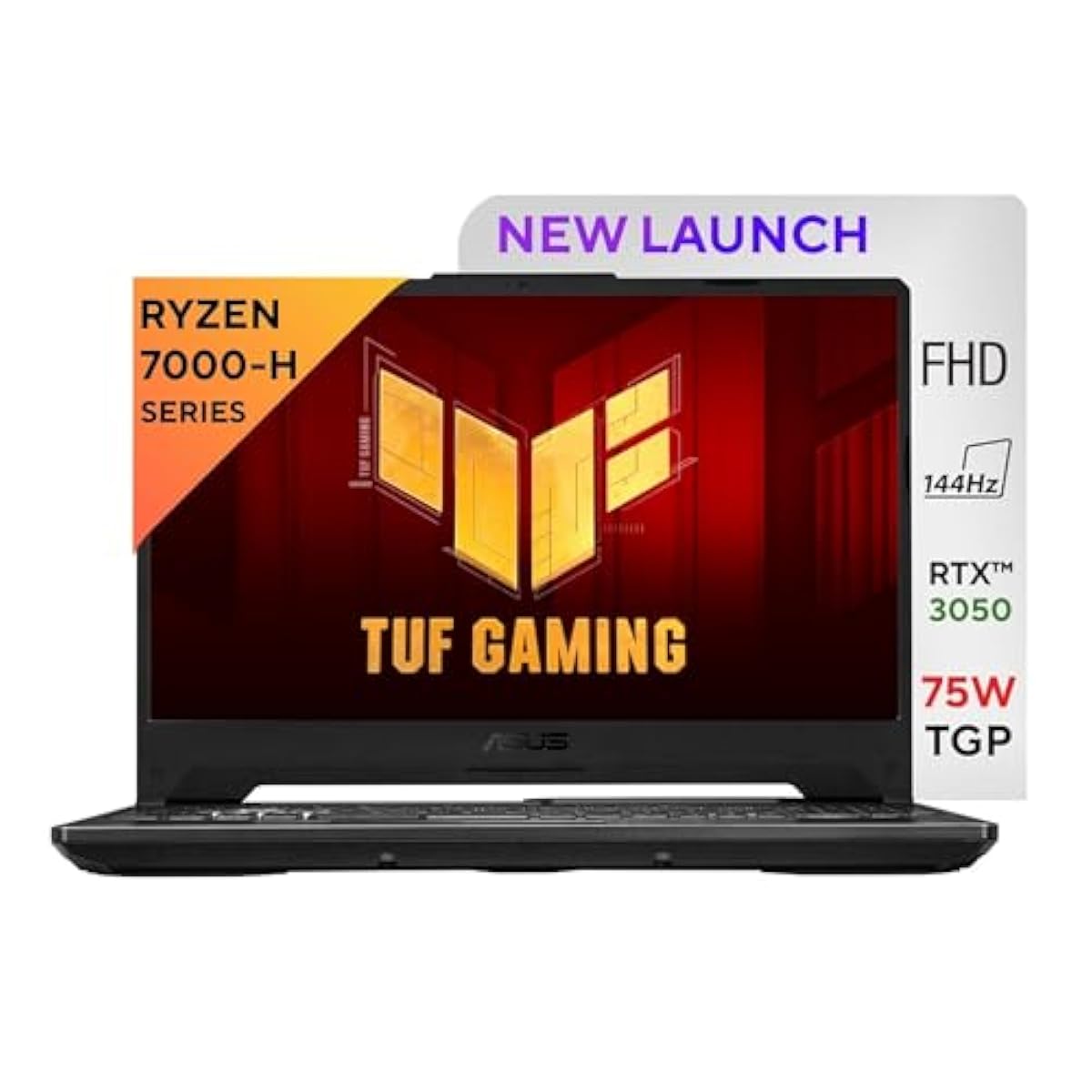 ASUS TUF Gaming A15, AMD Ryzen 7 7435Hs, 15.6-Inch, FHD 144Hz