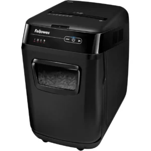 Alternative view of Fellowes Automax 200c Shredder - Cross Cut - 10 Per Pass - 8.50 Gal Waste