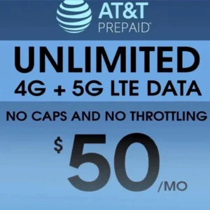 Unlimited Enterprise Data Plan AT&T 4G LTE 5G